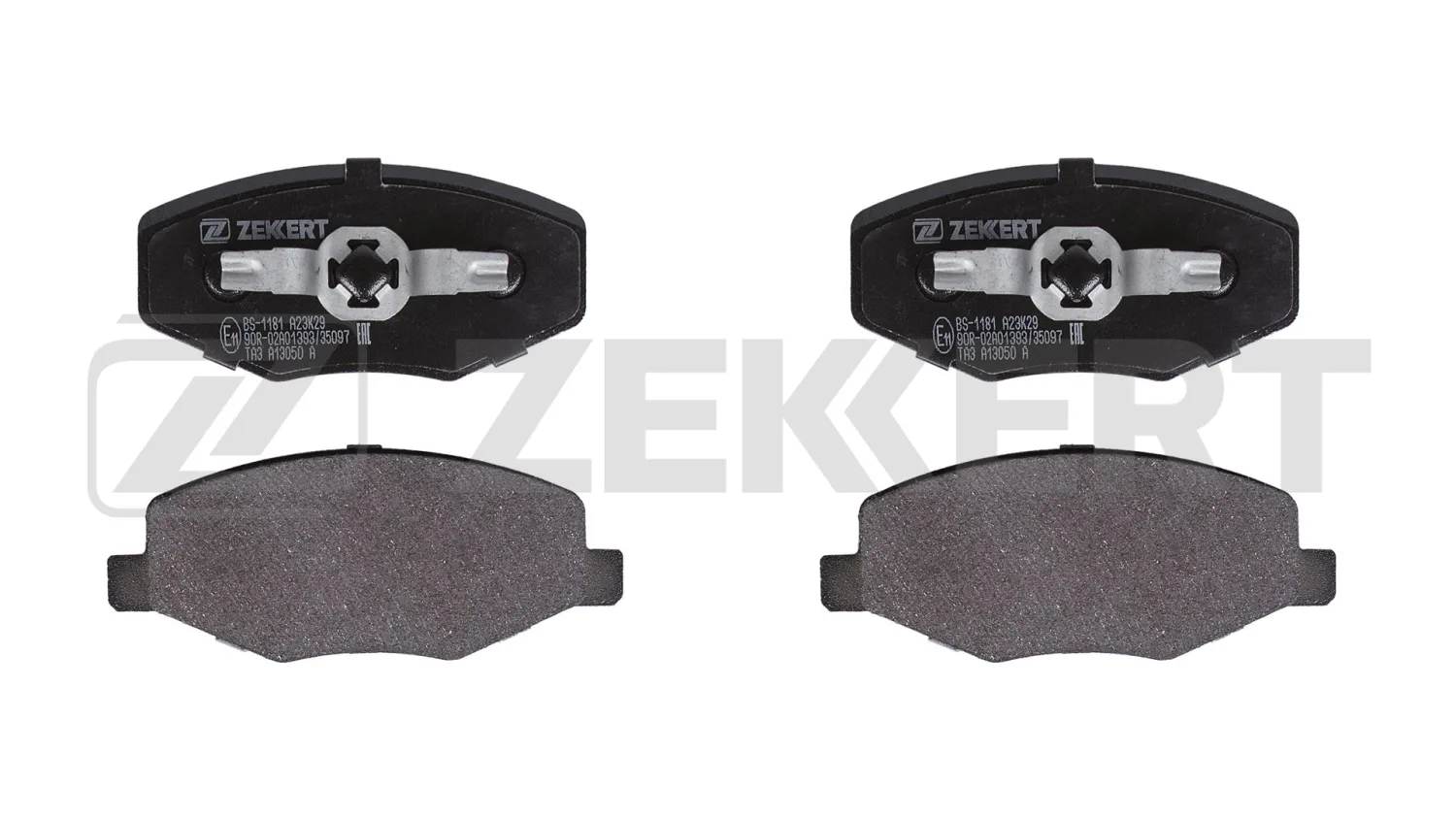 Колодки торм CHERY INDIS пер ZEKKERT