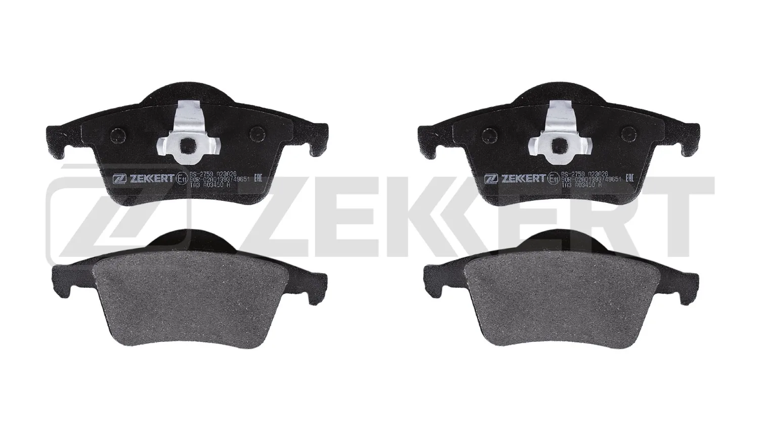 Колодки торм VOLVO S60/XC70/S80 задн ZEKKERT GDB1389