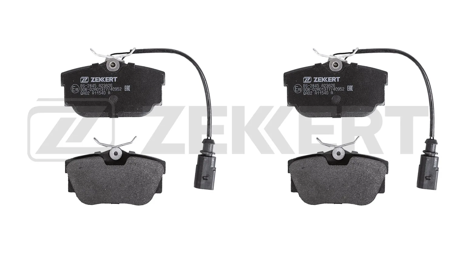 Колодки торм VW T4 96-03 зад 15" ZEKKERT GDB1369/1=276701 (с датчиком/+PFK427)