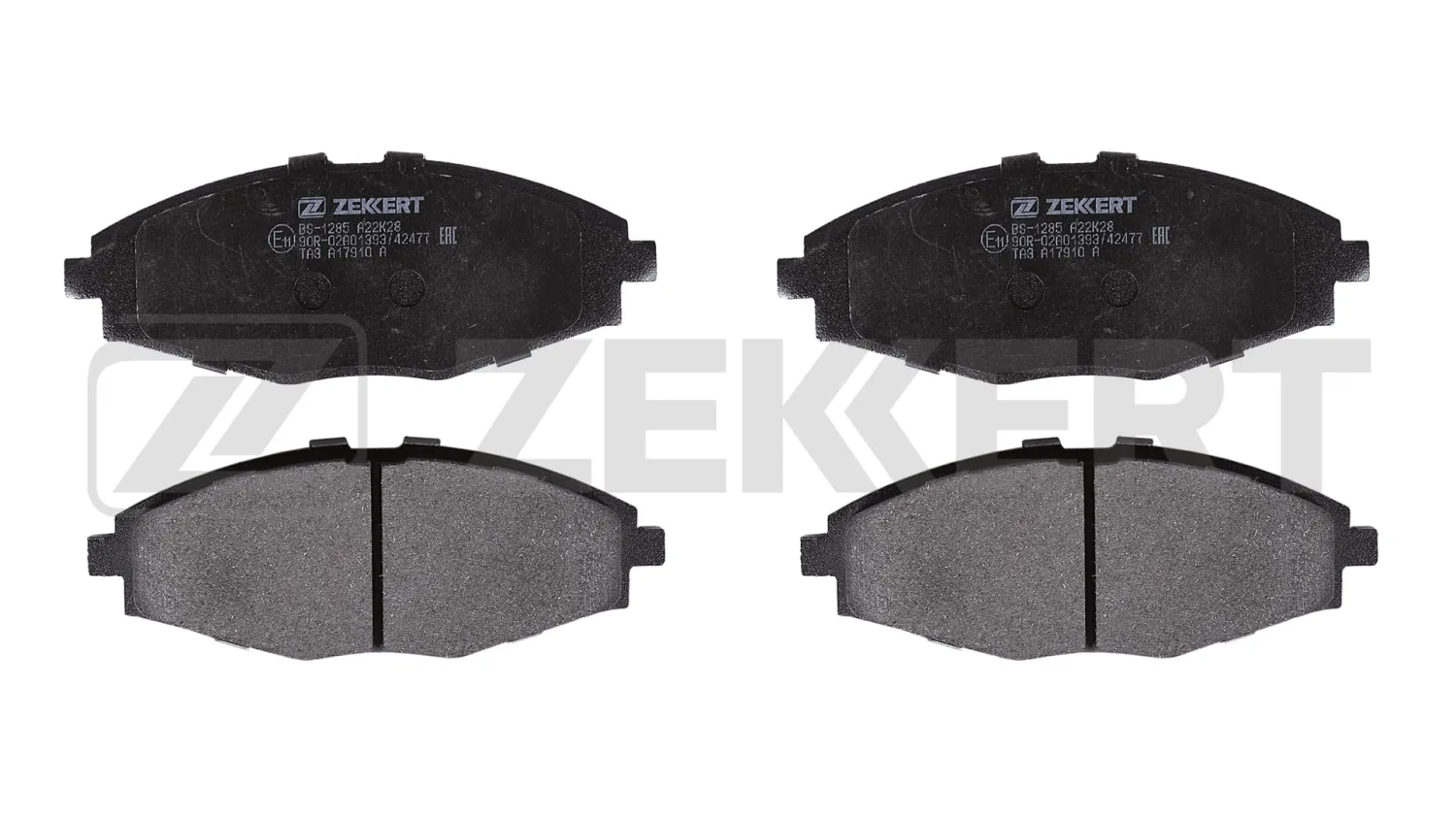Колодки торм DAEWOO MATIZ/NEXIA/LANOS 8V/CHERY QQ пер ZEKKERT GDB3195=SP1086