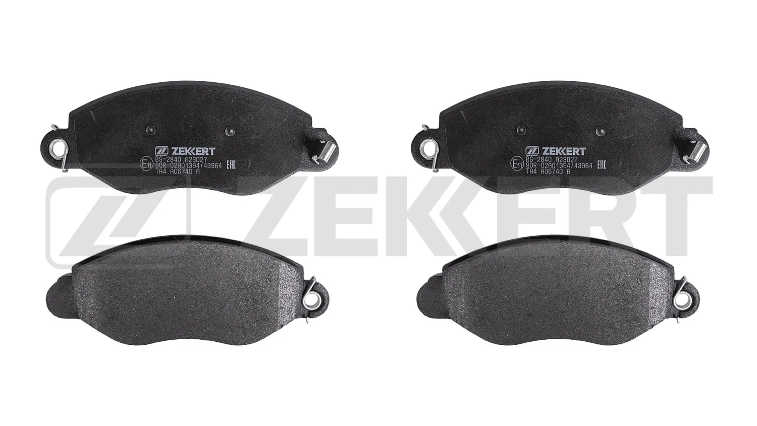 Колодки торм FORD TRANSIT 00-07 пер ZEKKERT GDB1461=277212