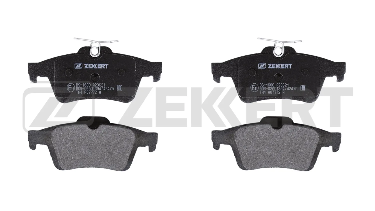 Колодки торм FORD FOCUS II/III/C-MAX зад диск ZEKKERT GDB1621
