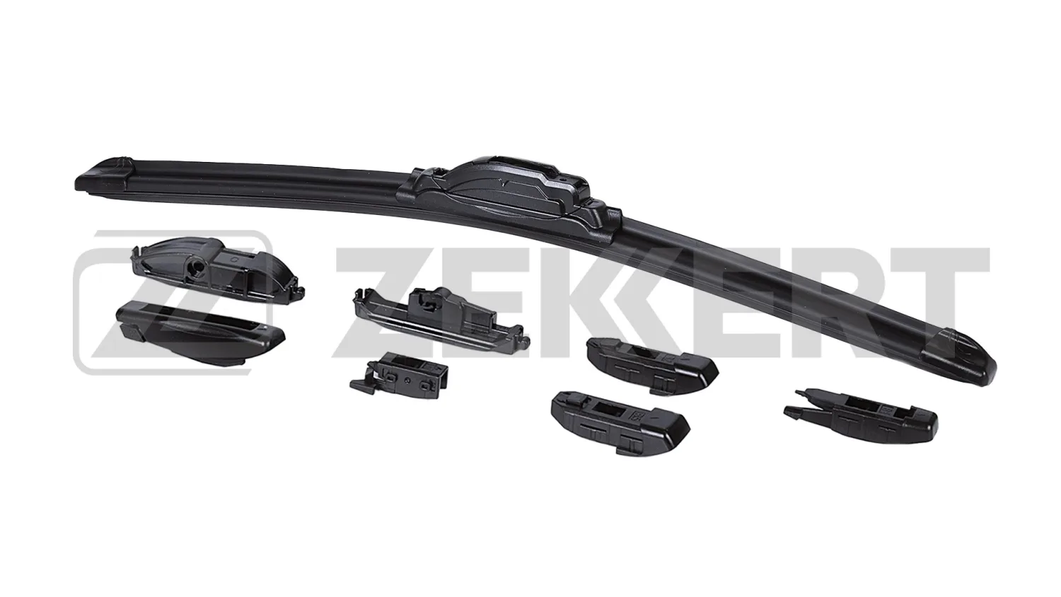 Щетка ст/очист 480mm ZEKKERT (бескаркас+универсальный крепеж)