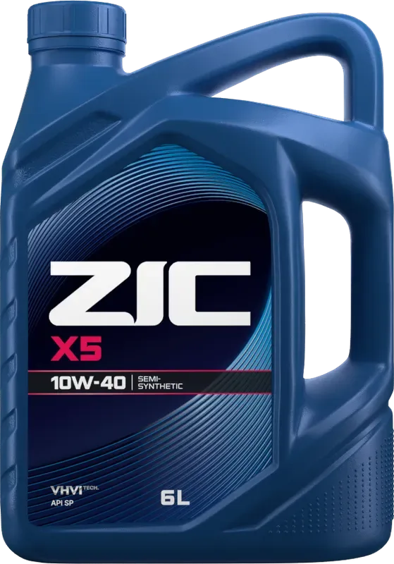 Масло мот ZIC 10W40 X5 6L