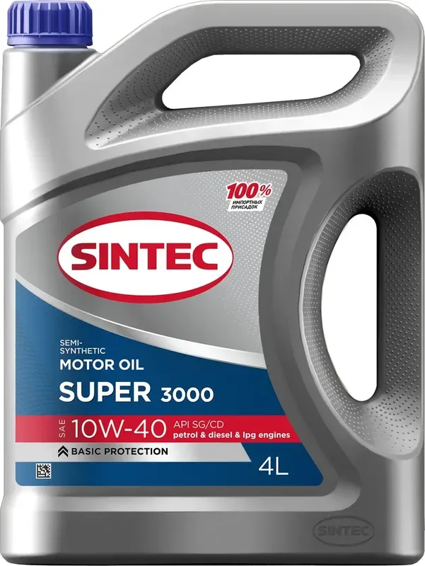 Масло мот SINTEC 10W40 4L