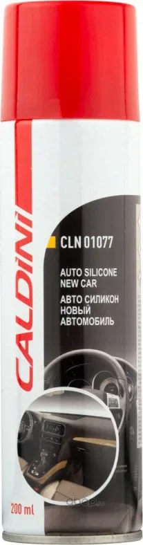 Полироль пластика CALDINI с силиконом 200ml